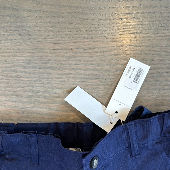 Janie and Jack Blue Cargo Pants - Picture 4 of 6